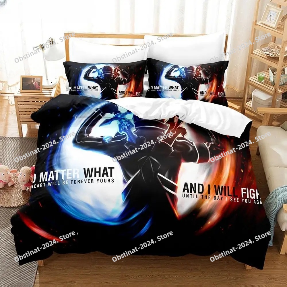 ชุดเครื่องนอนลายอนิเมะ Sword A - Home Textiles Online บทวิจารณ์และราคา