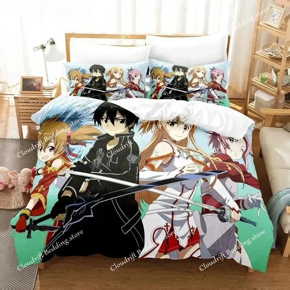 อะนิเมะซอว์ดอาร์ตออนไลน์ชุดเคร - Home Textiles Online บทวิจารณ์และราคา