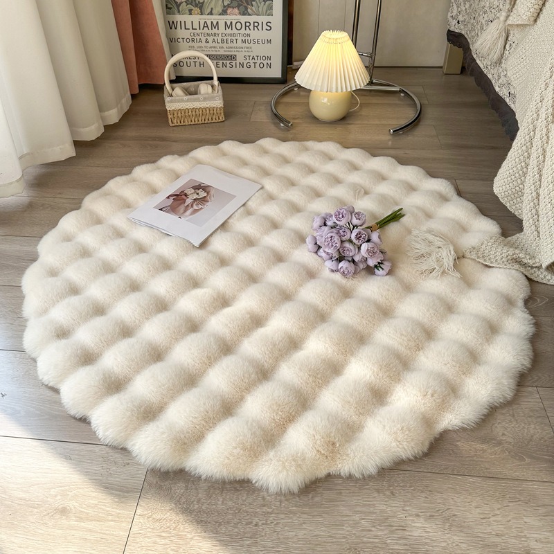พรมขนสัตว์เลียนแบบกระต่ายขนปุย - Xt Home Textiles บทวิจารณ์และราคา
