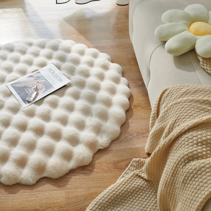 พรมขนสัตว์เลียนแบบกระต่ายขนปุย - Xt Home Textiles บทวิจารณ์และราคา