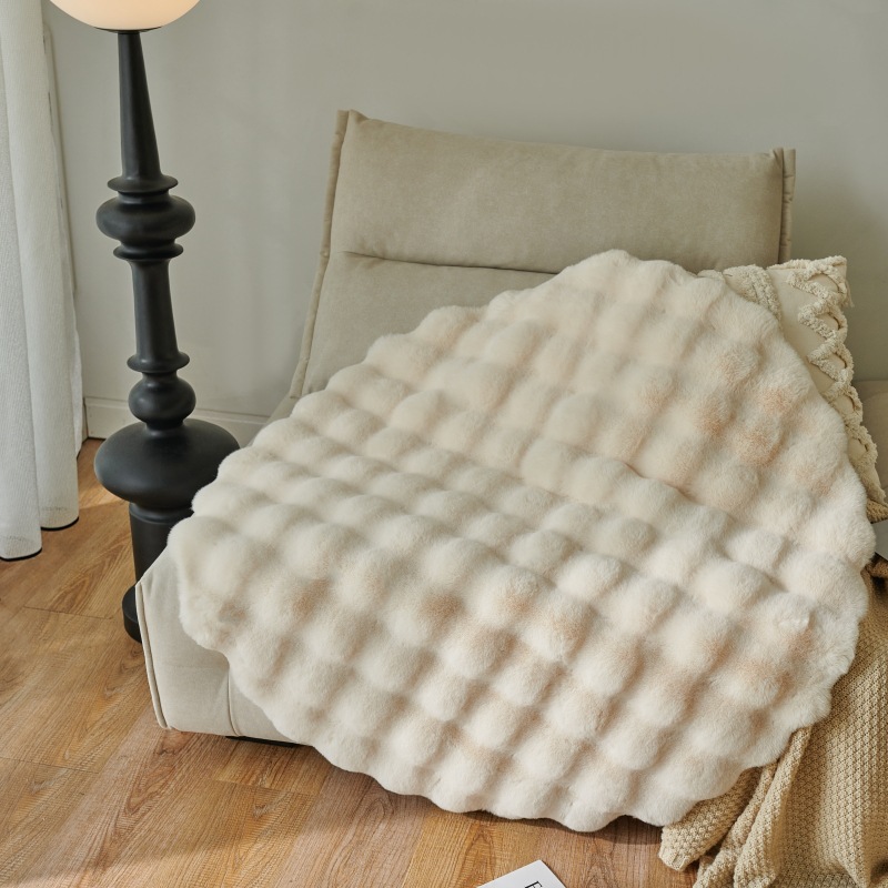 พรมขนสัตว์เลียนแบบกระต่ายขนปุย - Xt Home Textiles บทวิจารณ์และราคา