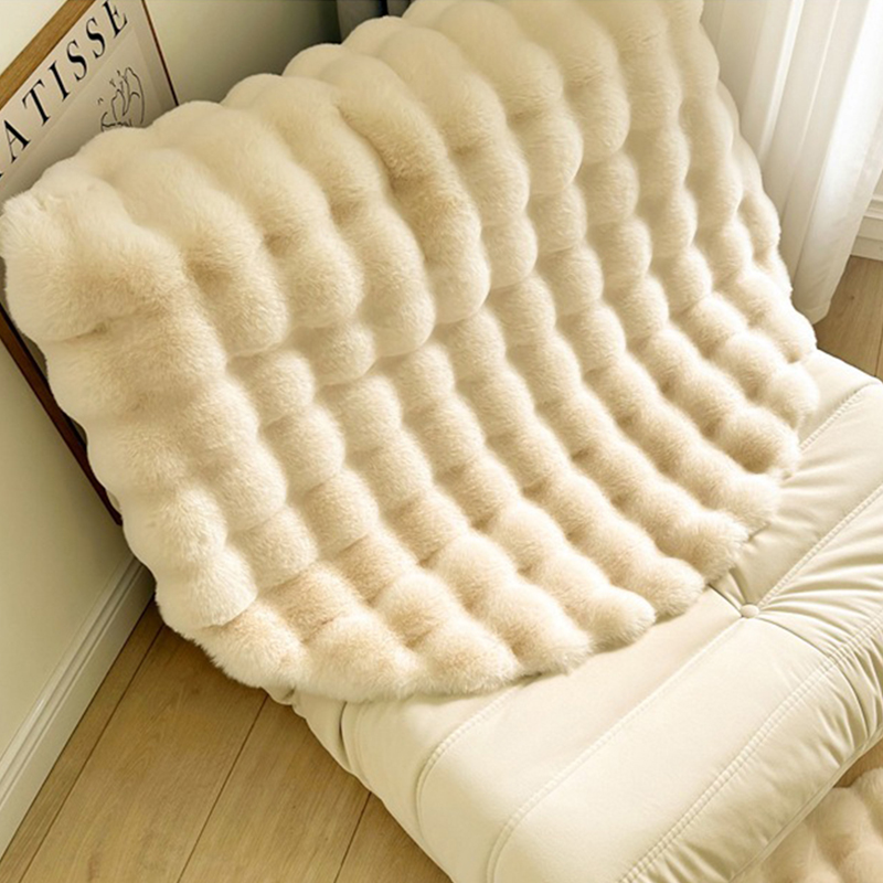 พรมขนสัตว์เลียนแบบกระต่ายขนปุย - Xt Home Textiles บทวิจารณ์และราคา
