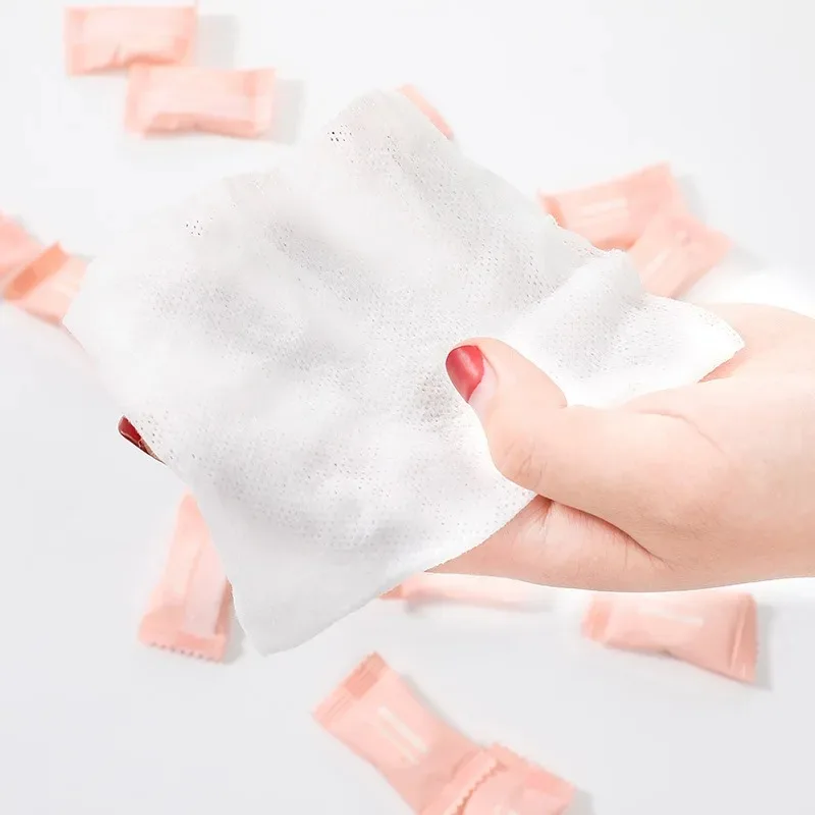 ผ้าเช็ดหน้าแบบพกพาชนิดอัดเม็ด  - Home Textiles Face Towel บทวิจารณ์และราคา