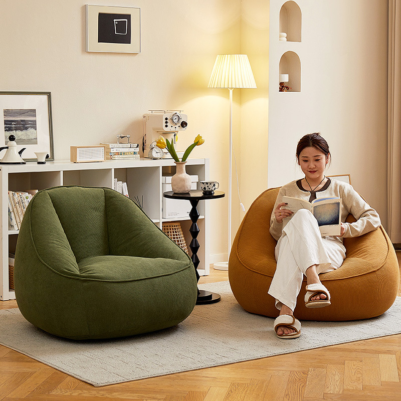 โซฟาบีนแบ็กเดี่ยว โซฟาห้องนั่ง - Floor Cushion Pouf บทวิจารณ์และราคา