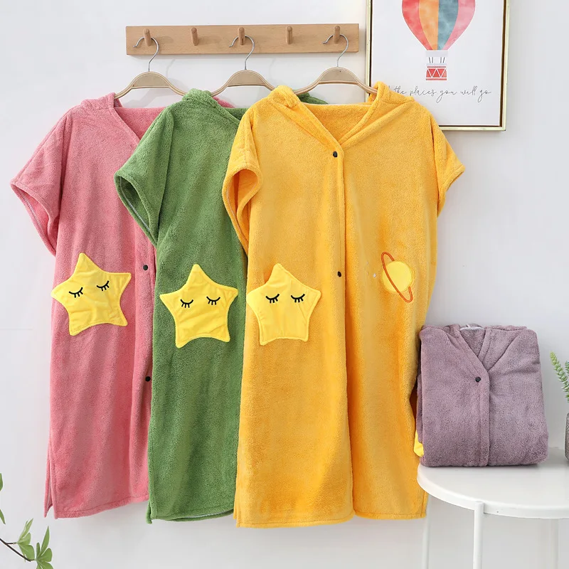 เสื้อคลุมอาบน้ำไมโครไฟเบอร์เนื - Home Textiles Face Towel บทวิจารณ์และราคา