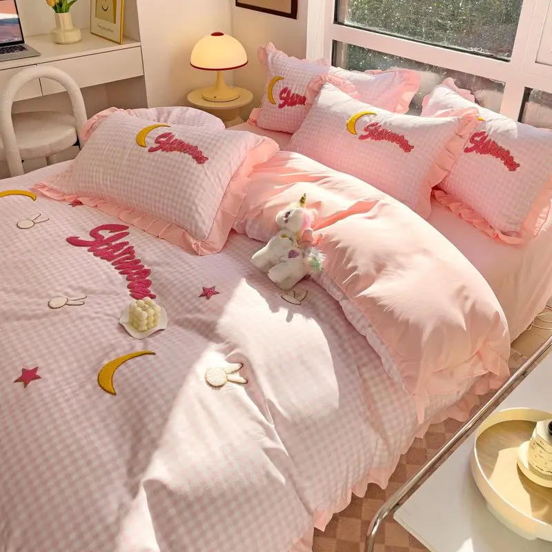 ลูกไม้ผ้านวม,ผ้าปูที่นอน,ผ้าฝ้ - Home Textiles Towel Set บทวิจารณ์และราคา