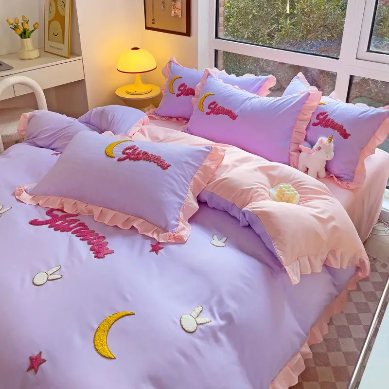 ลูกไม้ผ้านวม,ผ้าปูที่นอน,ผ้าฝ้ - Home Textiles Towel Set บทวิจารณ์และราคา