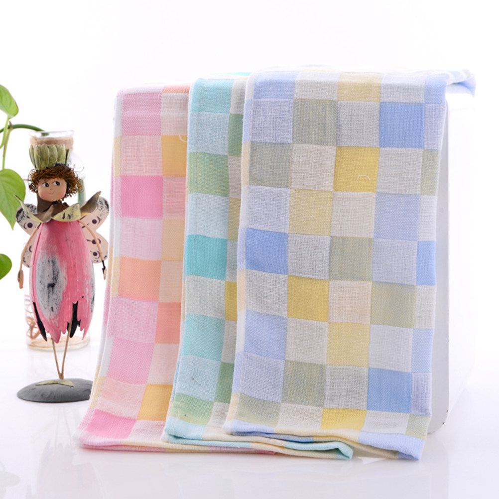 ผ้าขนหนูผ้าก๊อซ 3 ชิ้น ผ้าขนหน - Home Textiles Towel Set บทวิจารณ์และราคา