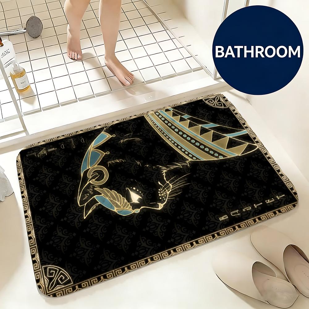 พรมปูพื้นผ้าสักหลาดนุ่มลายศิลป - Home Textiles Egypt บทวิจารณ์และราคา