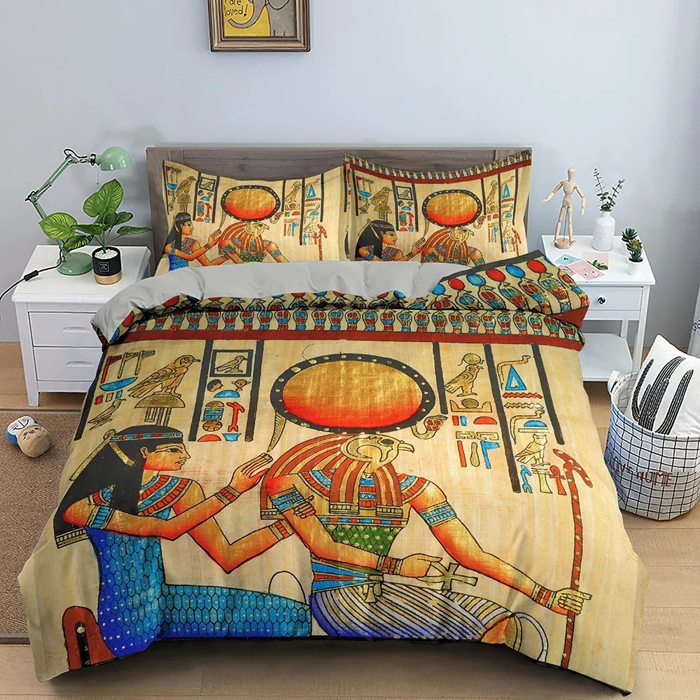 ชุดเครื่องนอนผ้าห่มนวมลายชนเผ่ - Home Textiles Egypt บทวิจารณ์และราคา