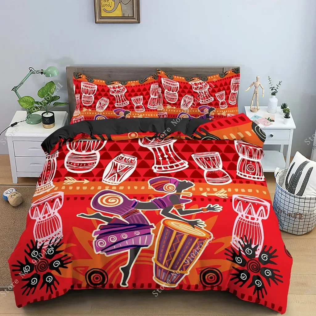 ชุดเครื่องนอนผ้าห่มนวมลายชนเผ่ - Home Textiles Egypt บทวิจารณ์และราคา