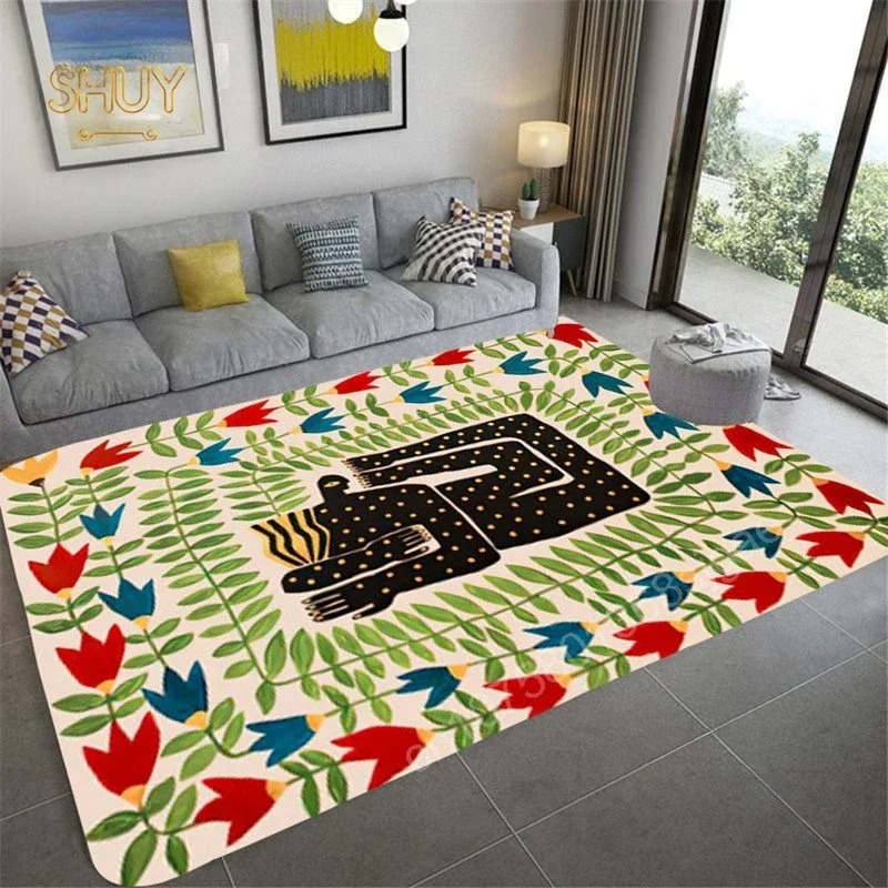 พรมพื้นที่ลายโบราณอียิปต์ ลายเ - Home Textiles Egypt บทวิจารณ์และราคา