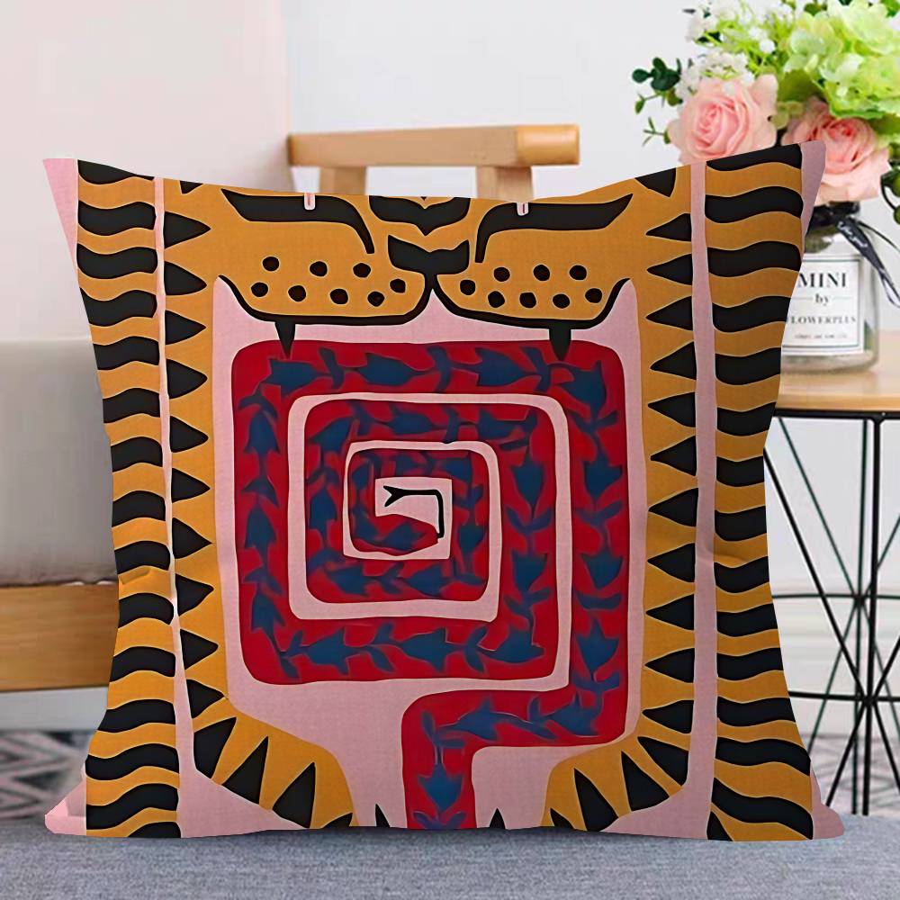 หมอนอิงตกแต่งบ้านลายเสือดาวอีย - Home Textiles Egypt บทวิจารณ์และราคา
