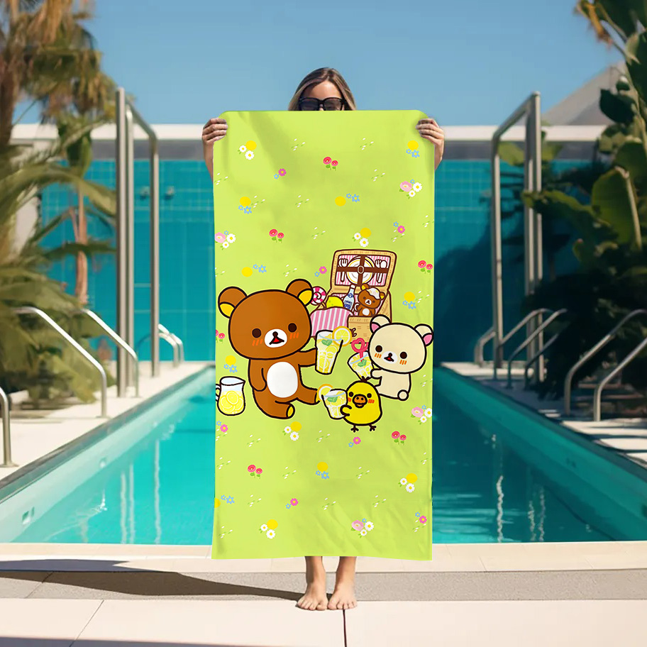 ผ้าเช็ดตัวขนาดใหญ่ริลัคคุมะผ้า - Home Textiles Towel Set บทวิจารณ์และราคา