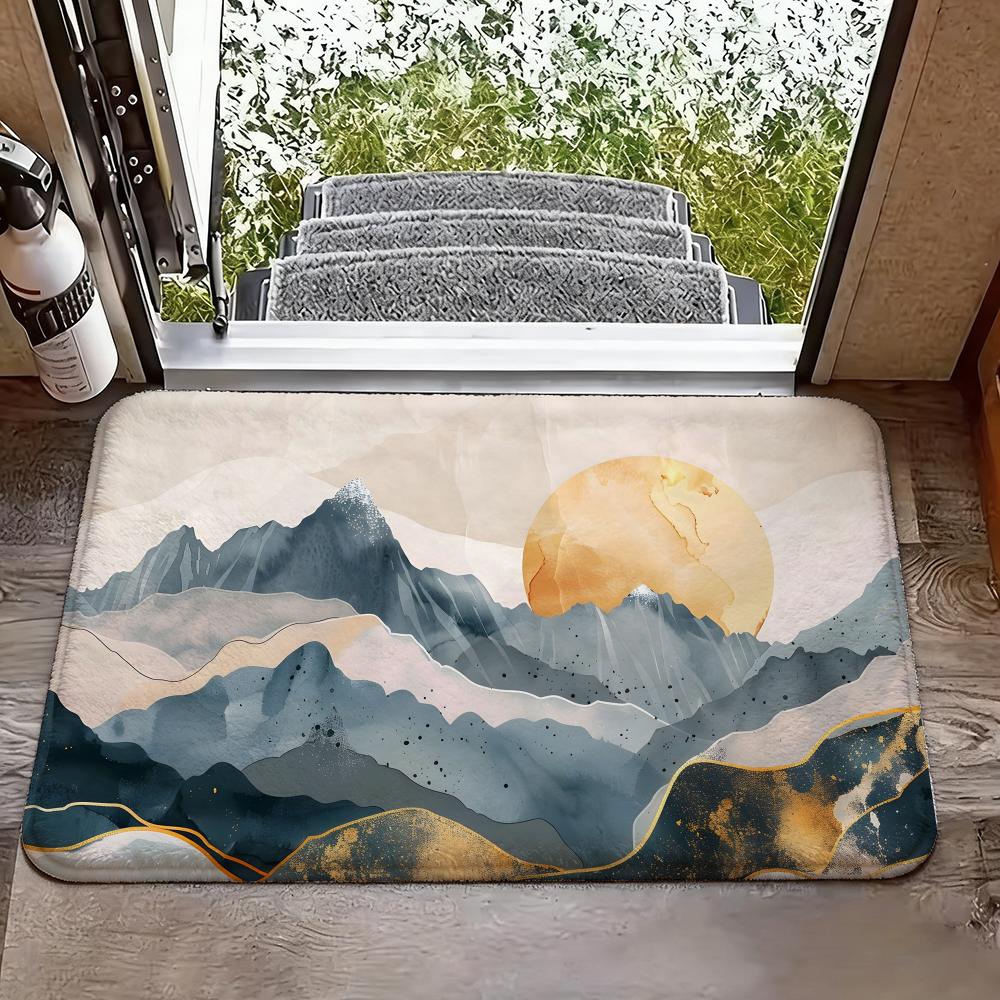 แผ่นรองพื้นลายภูเขา ผ้าฟลานเนล - Home Landing Textiles บทวิจารณ์และราคา