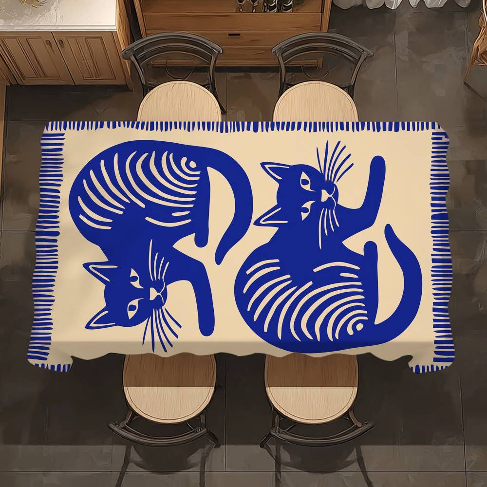 ผ้าปูโต๊ะลายเสือดาวอียิปต์โบรา - Home Textiles Egypt บทวิจารณ์และราคา