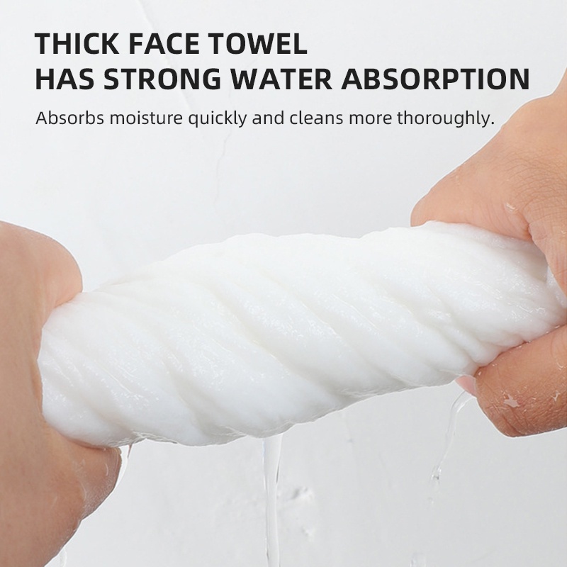 ผ้าเช็ดหน้าแบบใช้แล้วทิ้ง ผ้าฝ - Home Textiles Face Towel บทวิจารณ์และราคา