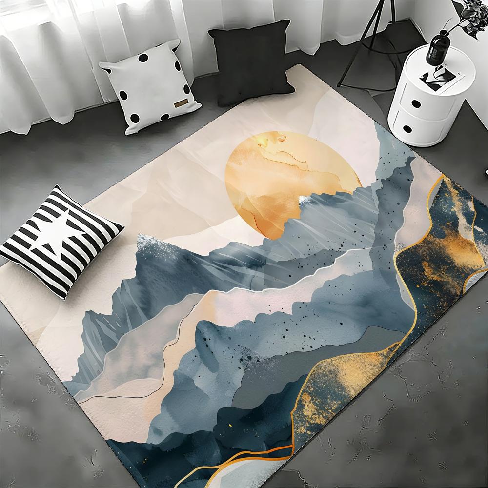 แผ่นรองพื้นลายภูเขาสำหรับห้องน - Home Landing Textiles บทวิจารณ์และราคา