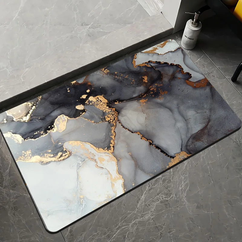 แผ่นรองพื้นไดอะตอมไมท์ดูดซับน้ - Home Textiles Super Soft บทวิจารณ์และราคา