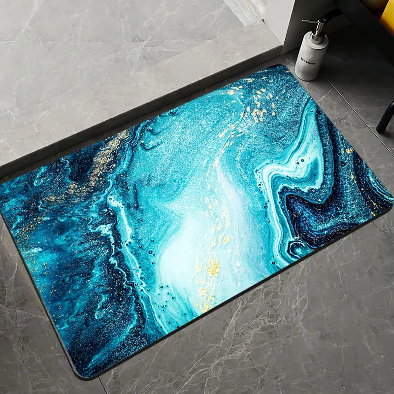 แผ่นรองพื้นไดอะตอมไมท์ดูดซับน้ - Home Textiles Super Soft บทวิจารณ์และราคา