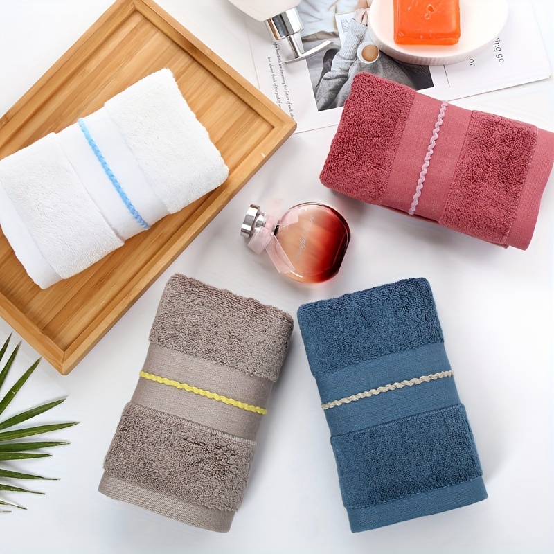 ชุดผ้าขนหนูห้องน้ำจากไม้ไผ่ -  - Home Textiles Face Towel บทวิจารณ์และราคา